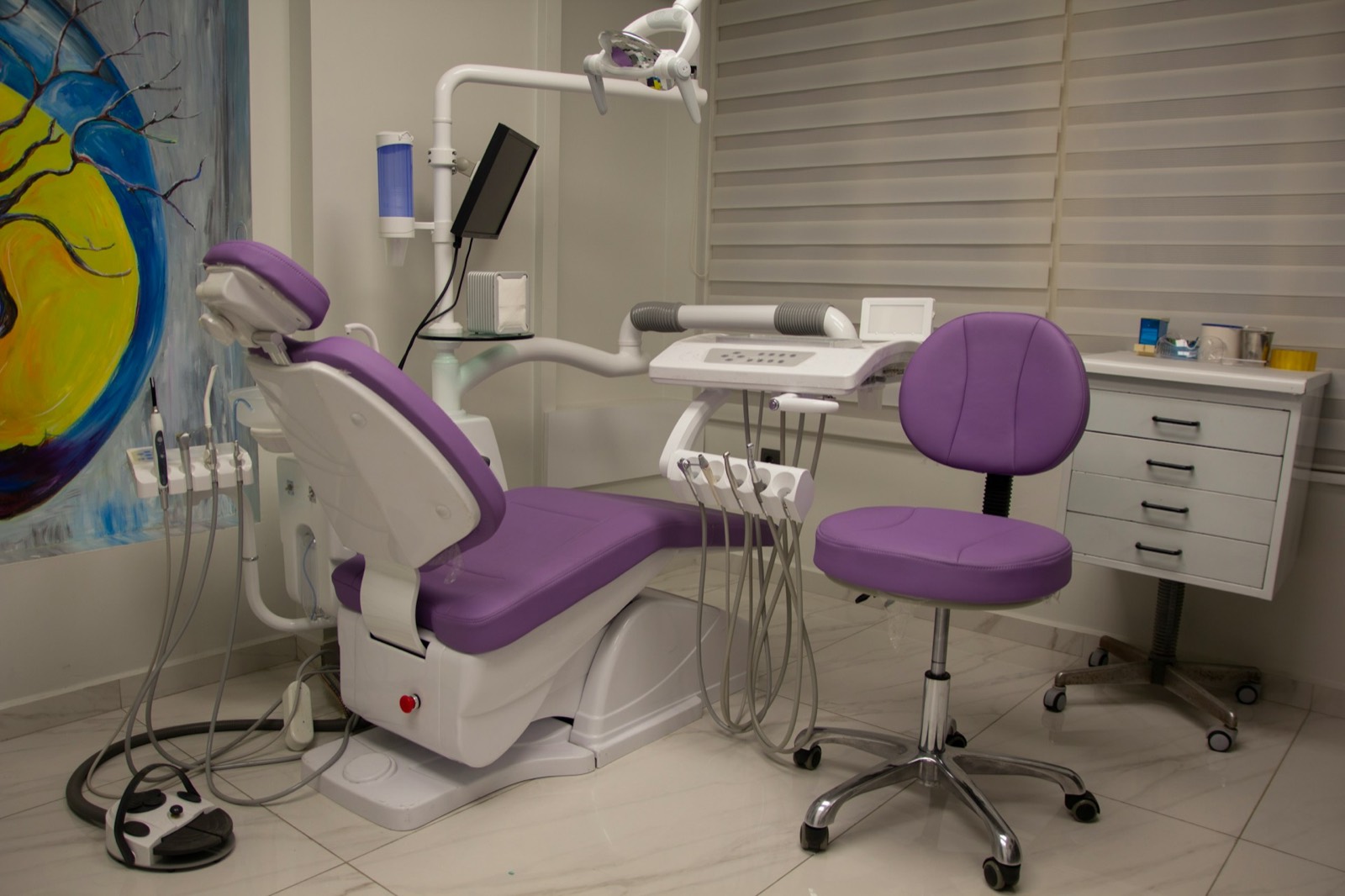 A modern dental operatory